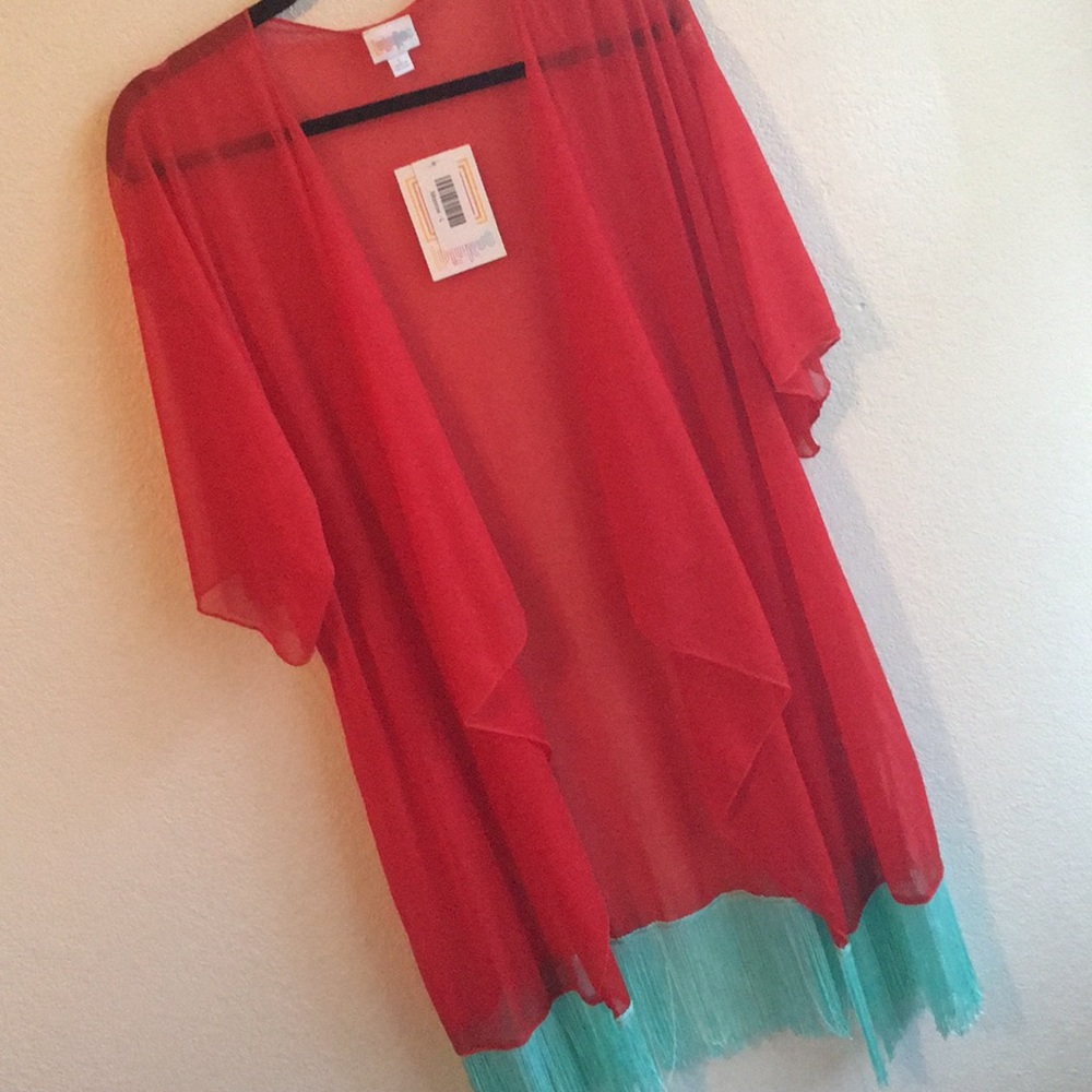 LuLaRoe - Large Monroe, red